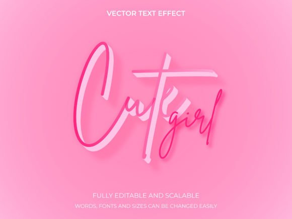 Download Ext Effect in 3d CUTE Free Font Style - Cute Collection