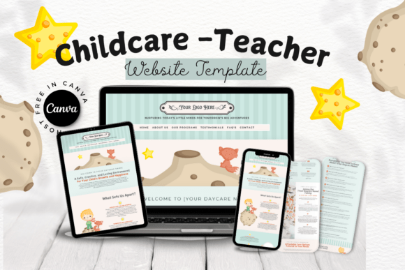 Download Nanny &amp; Teacher Website - Premium Resources