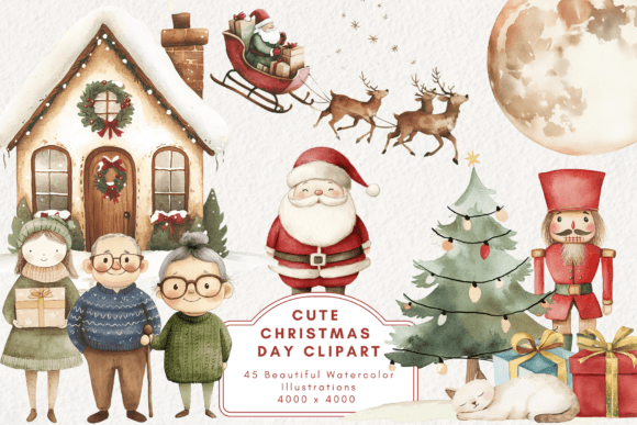 Download Cute Christmas Day Clipart - Cute Collection