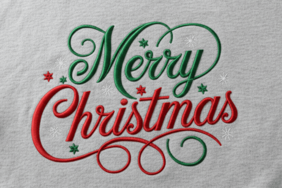Download Merry Christmas Embroidery Files - Merry Collection