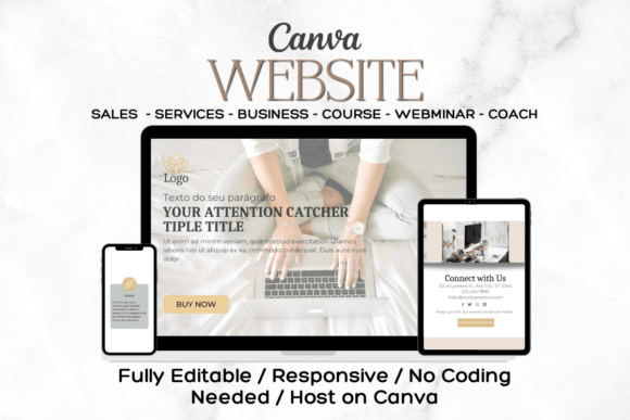Download Canva Website Template - Website Collection